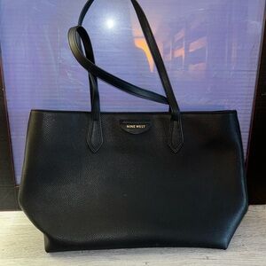 Nine West black tote